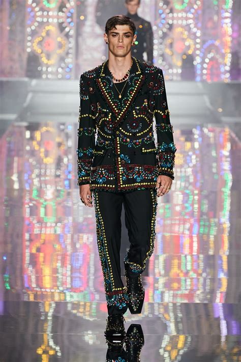 dolce gabbana ss20 menswear|dolce and gabbana men's evening.